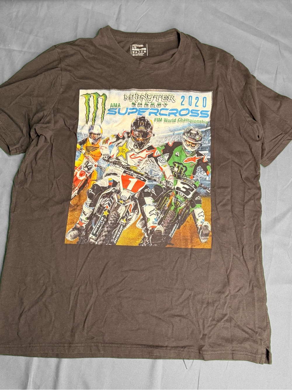 Monster Energy Supercross 2020 Graphic Tee - Black